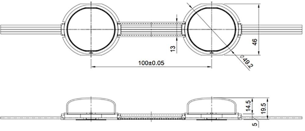 CTR-BE Product drawing image