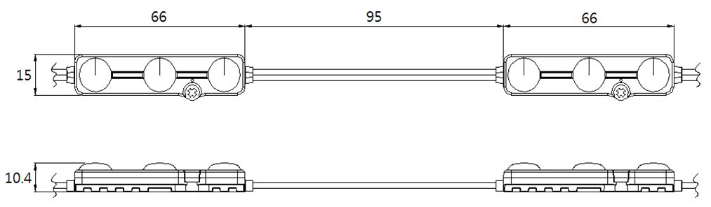 HLN3S LW1 Series Product drawing image